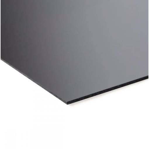 Foto - Akryl pro laserové zpracování 300 x 200 x 2 mm - Šedý