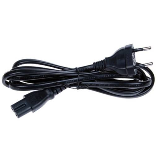Foto - Síťový kabel 230VAC - 1,8m, EU 2PIN, Přístrojová zástrčka C7