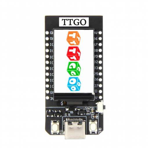 Foto - TTGO T-Displej ESP32 1,14" WiFi Bluetooth Flash 16MB
