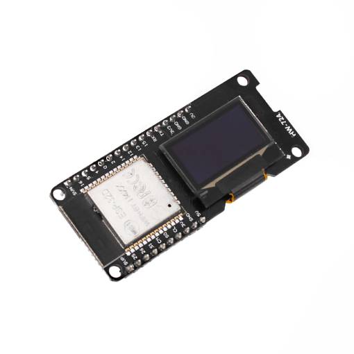 Foto - Vývojová deska ESP32 s 0.96" OLED displejem Bílý
