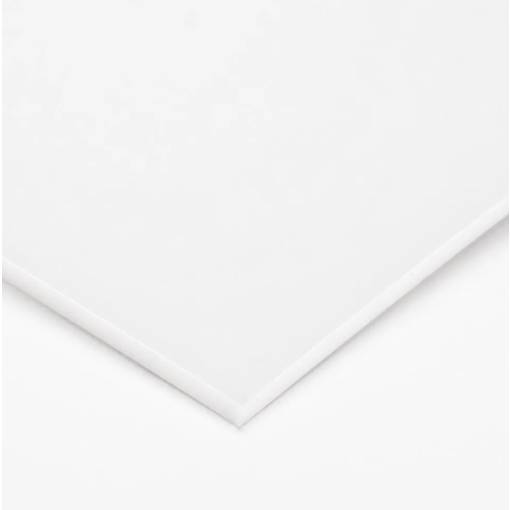 Foto - Akryl pro laserové zpracování 300 x 200 x 3 mm - Mléčné plexisklo, bílé