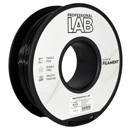 Foto - Filament PETG Professional LAB - Černý, 1kg