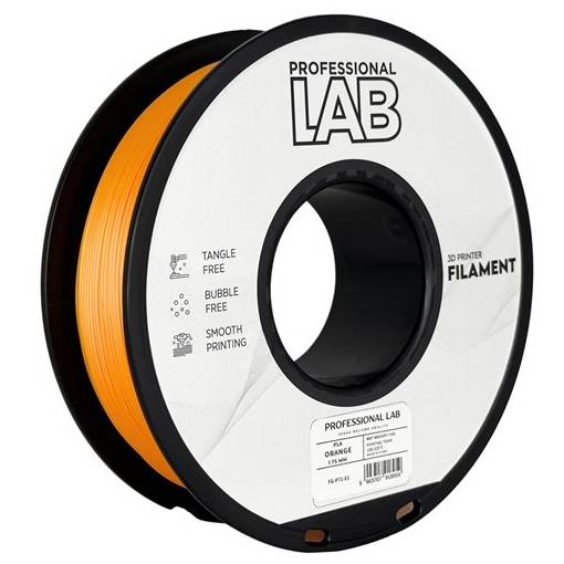 Foto - Filament PLA Professional LAB - Oranžový, 1kg