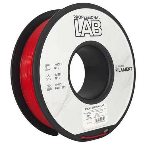Foto - Filament HS-PLA Professional LAB - Červený, 1kg