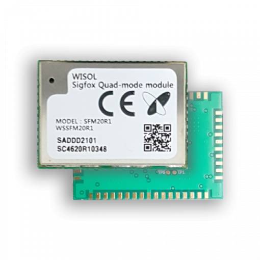 Foto - Modul Wisol WSSFM20R1AT (Sigfox + GPS + Wifi + BLE)