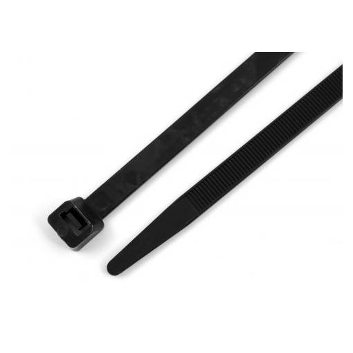 Foto - Stahovací nylonový pásek CV-165W - UV černý, 165 x 2,5 mm