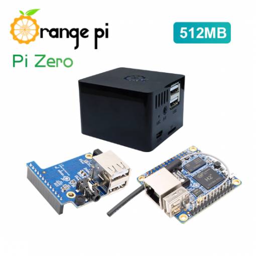 Foto - Orange Pi Zero 512MB + Expansion Board + pouzdro Set 3ks