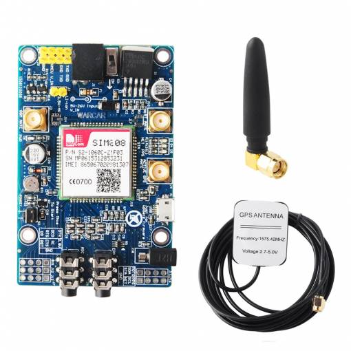 Foto - GSM GPRS GPS modul SIM808 s GPS anténou pro Arduino a Raspberry Pi