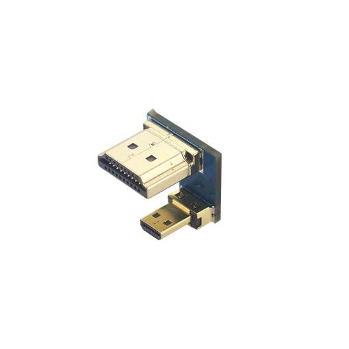 Foto - Micro adaptér HDMI samec na HDMI samec pro Pi 4
