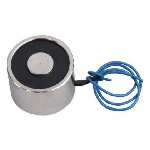 Foto - Přídržný elektromagnet 12V 1kg / 10N - 12x12mm s permanentním magnetem