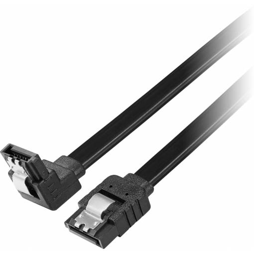 Foto - Propojovací kabel SATA 3.0 - Zahnutý
