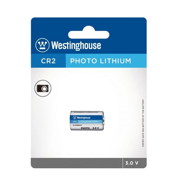 Westinghouse lithiová baterie - CR2, 3V