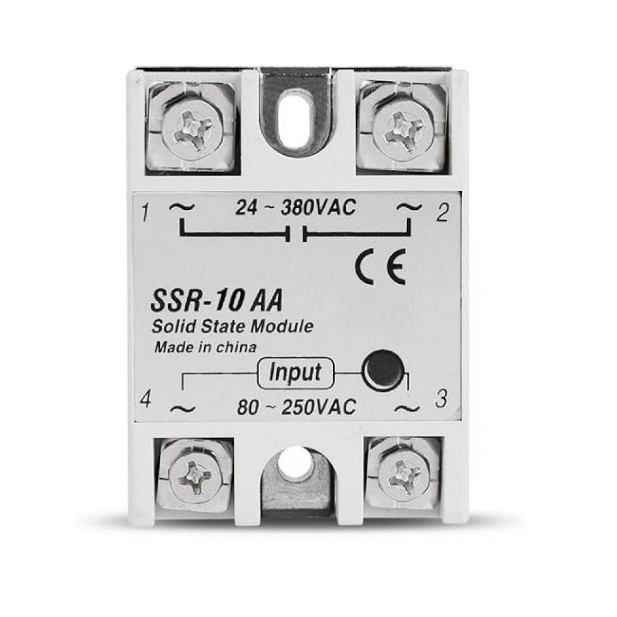 Relé SSR Solid State SSR-10AA 380V