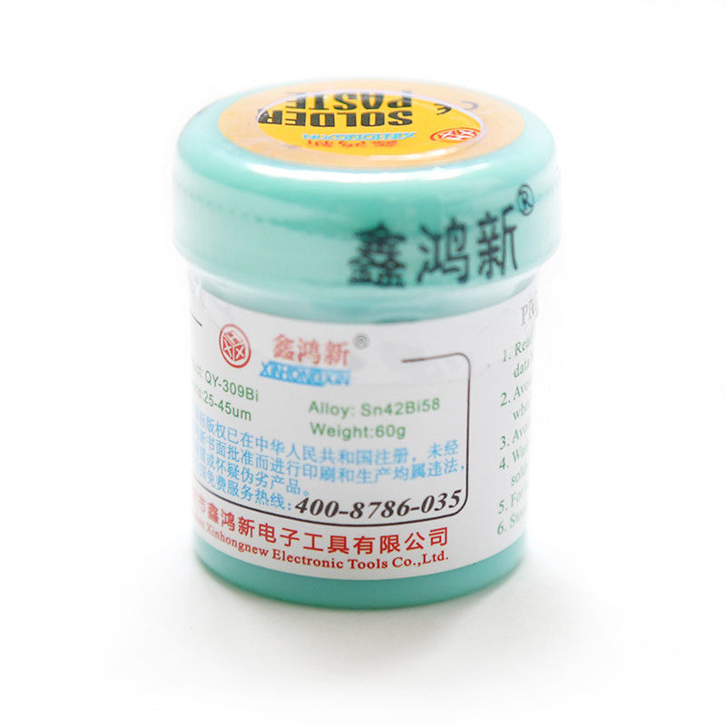 Pájecí pasta Bi58Sn42 - bezolovnatá QY-309Bi | dratek.cz