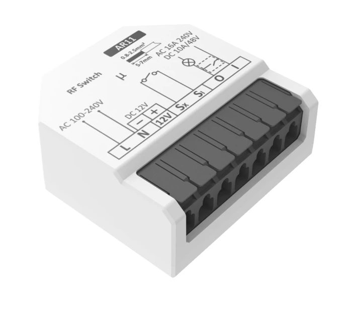 Beznapěťové relé AR11 - 230VAC 12VD, RF433