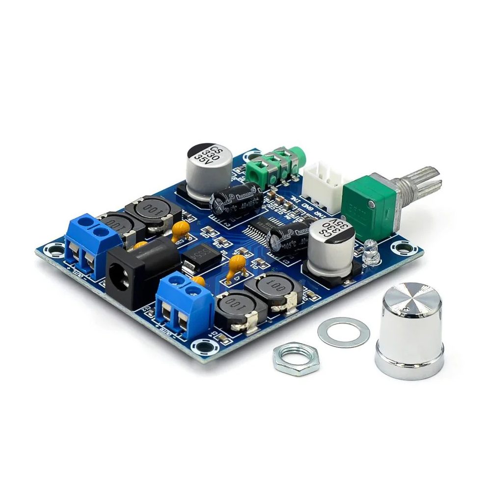 Audio stereo zesilovač XH-M312 s TPA3118 - 2x45W, 12-28V DC