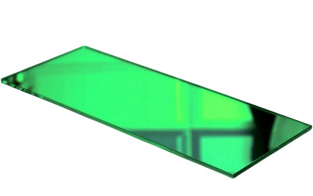 Akryl pro laserové zpracování 300 x 200 x 2 mm - Zrcadlové plexisklo, zelené