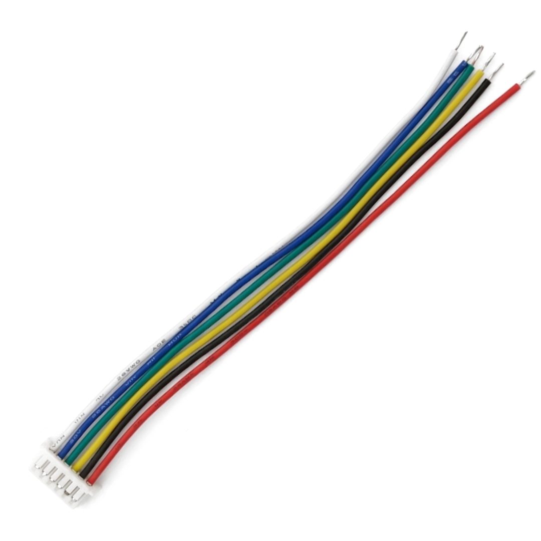 JST MH 1,25mm (JST-Micro) 6-Pin vodič samice