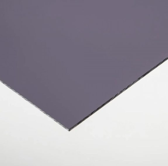 Akryl pro laserové zpracování 300 x 200 x 3 mm - Kouřové plexisklo, šedé