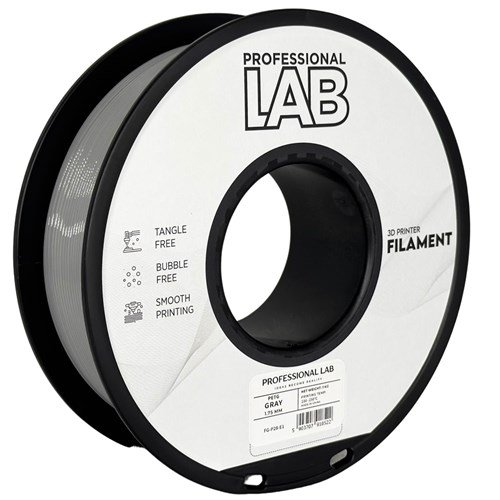 Filament PETG Professional LAB - Šedý, 1kg