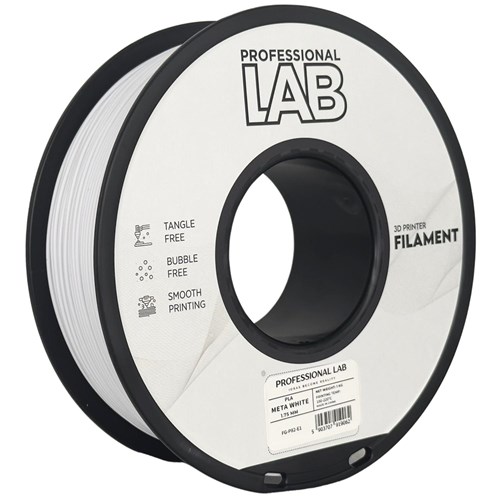 Filament PLA Professional LAB - Lesklý bílý, 1kg