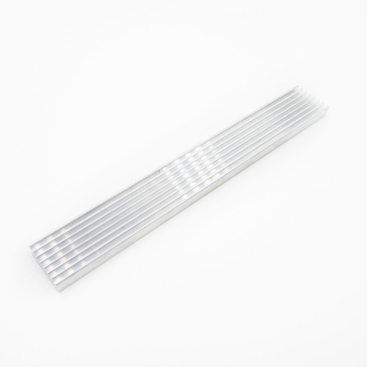 Hliníkový chladič - Stříbrný, 150 x 20 x 6 mm