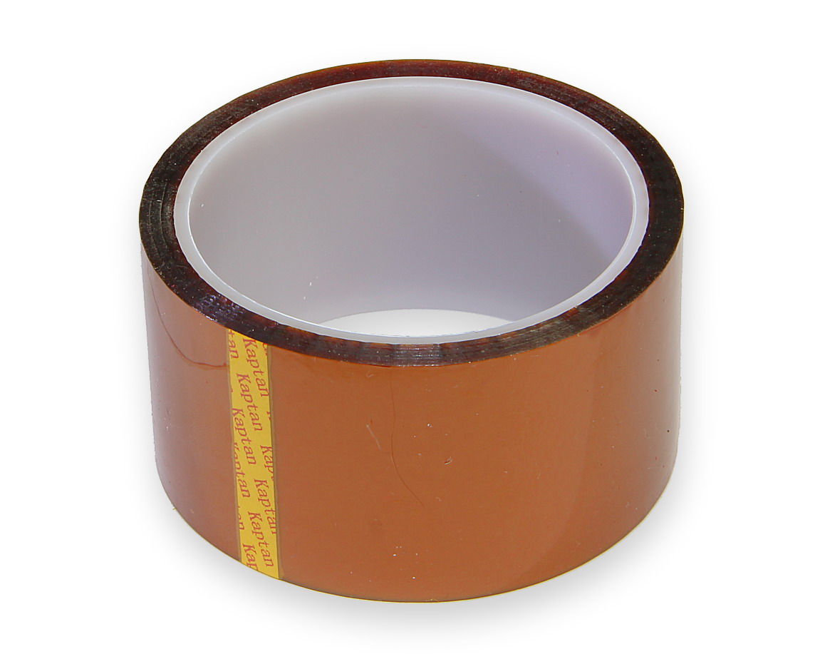 Kaptonová tepelně odolná páska - Zlatá, 50 mm