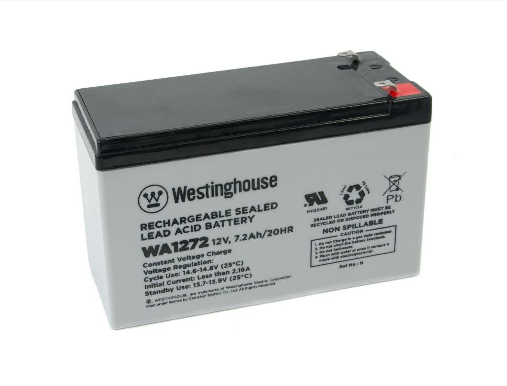 Westinghouse olověný akumulátor WA1272 12V/7,2Ah F1