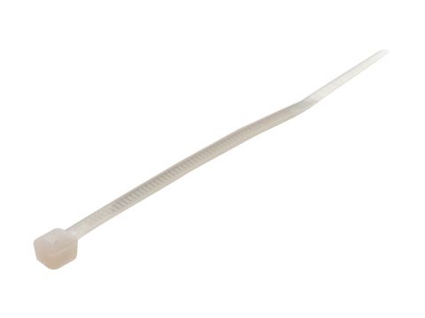 Stahovací nylonový pásek CV 100 - Bílý, 100 x 2,5 mm