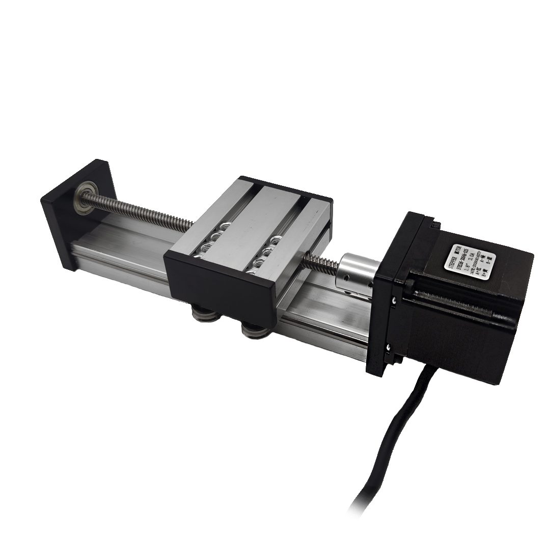 CNC lineární pohon s krokovým motorem T8x8 - 100 mm