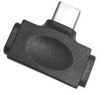 Rozdvojka USB-C na Micro USB a Apple Lightning - Černá