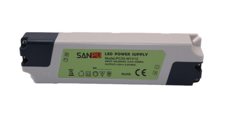 Zdroj 12V 2,9A 35W spínaný SANPU PC35-W1V12
