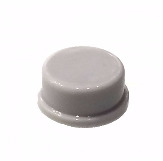 Knoflík pro mikrospínač - Bílý, 12 x 12 x 7,3 mm