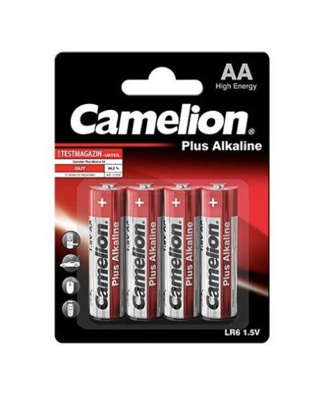 Levně Camelion tužková Baterie AA Alkalická - 4 kusy