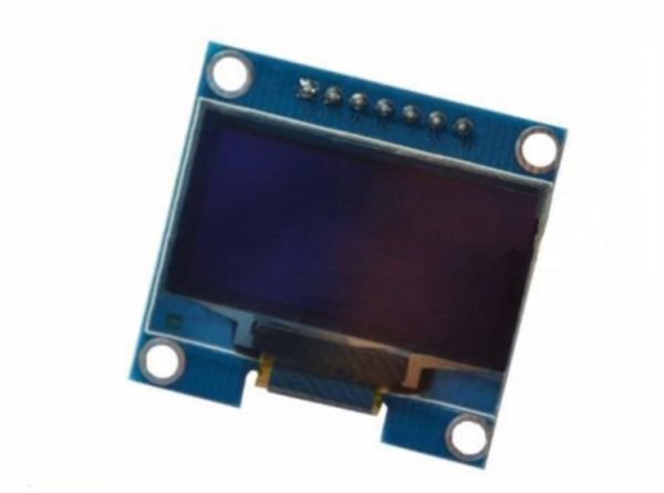 IIC I2C OLED displej 0,96" - Žlutý modrý, 128 x 64