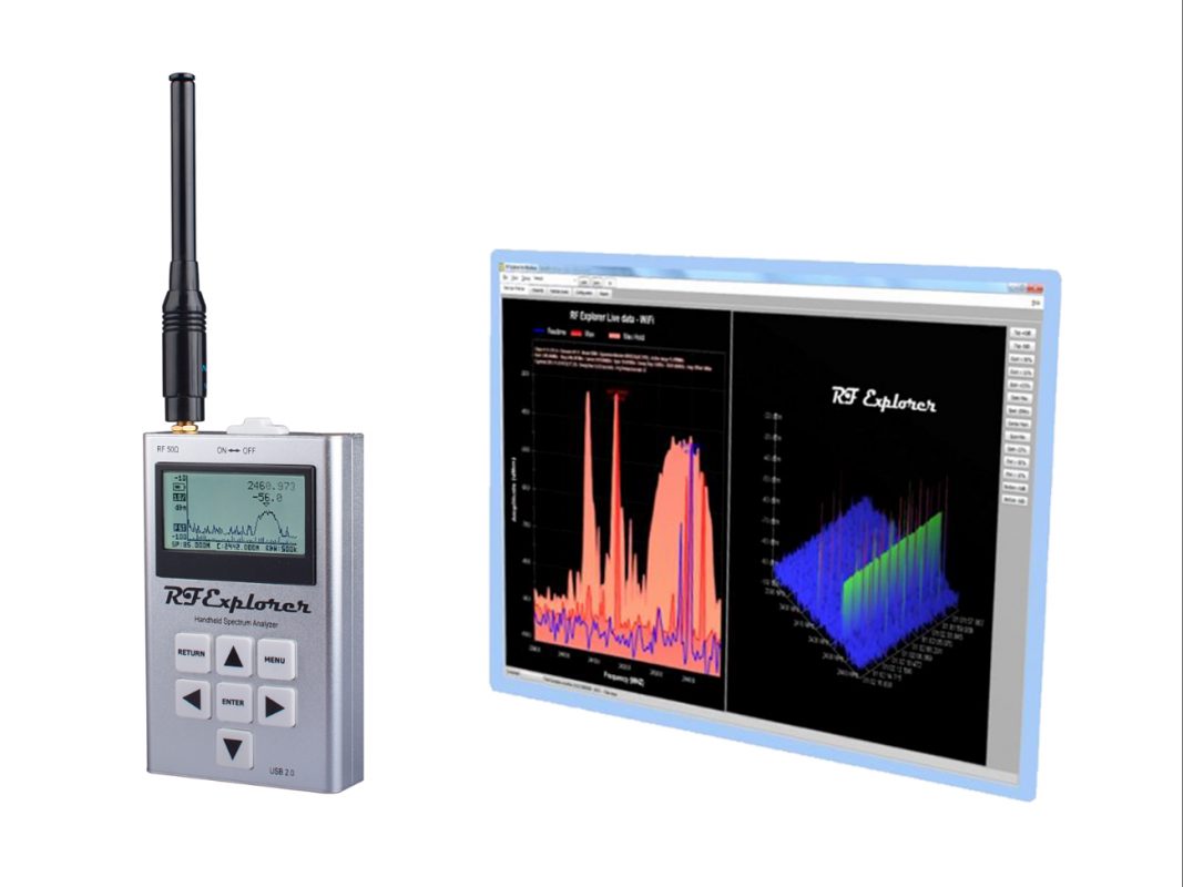 Emr Scanner Schermatura EMR Portatile Scanner RF EMR Explorer WSUB1G | 5KHz-960MHz ...